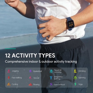 smartwatch aukey fitness tracker 12 activity