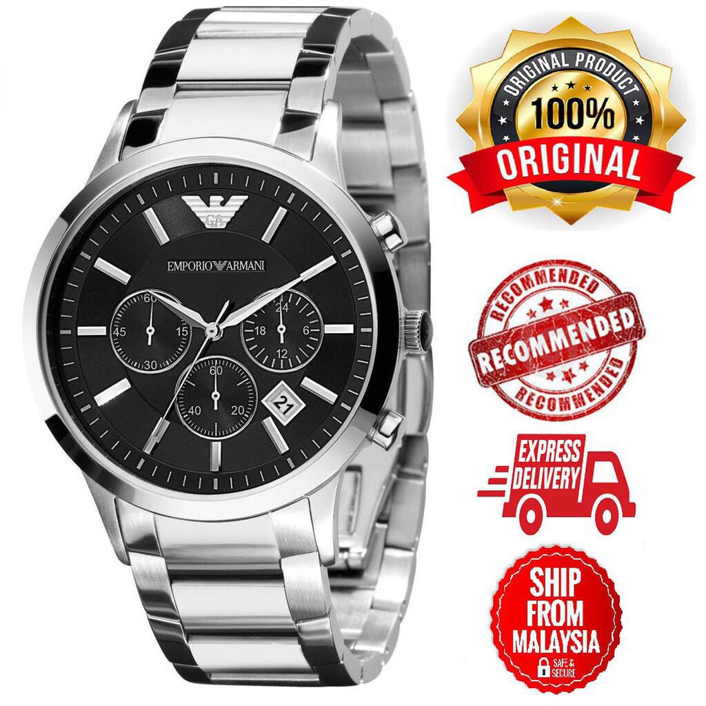 emporio armani classic chronograph