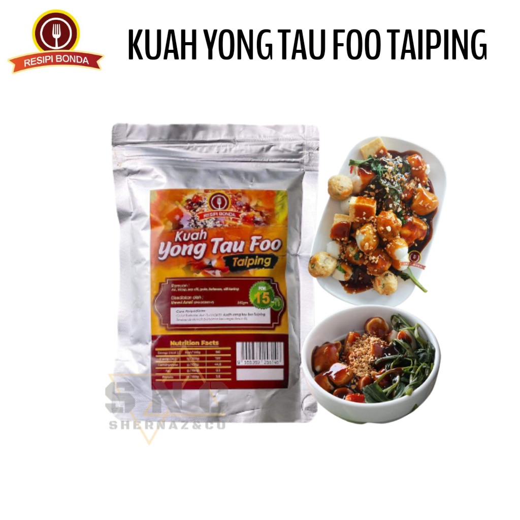 Kuah Yong Tau Foo Taiping Resepi Bonda Shopee Malaysia