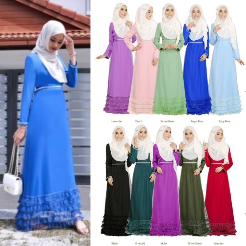 Nikah Dress Muslimah Jubah Prices And Promotions Muslim Fashion Jun 2021 Shopee Malaysia