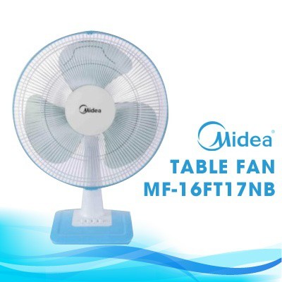 Midea Table Fan 16 Mf 16ft17nb Mf 16ft15nb Shopee Malaysia