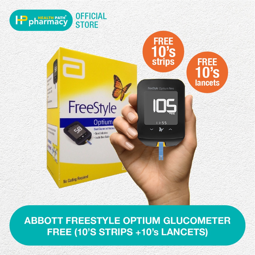 Abbott Freestyle Optium Free (10s strips+10 lancets