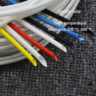 Fiberglass Sleeve Tube φ1mm-φ25mm Wire Cable Insulating Protection Tube 200℃