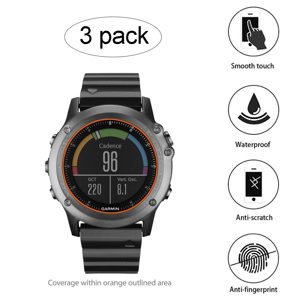 garmin fenix 3 hr screen protector