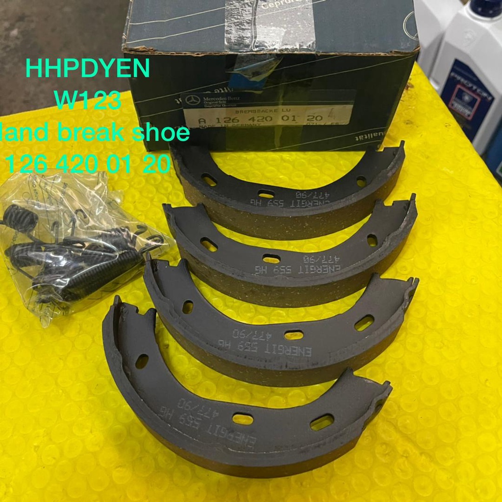 MERVEDESBENZ W123 HAND BRAKE SHOE (SET) READY STOCK!! Shopee Malaysia
