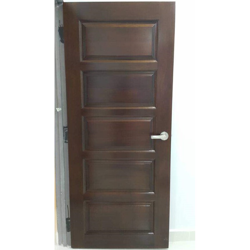 PY5 Nyatoh Wood Solid Wooden Door Malaysia Door 