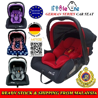 beza car seat dan baby carrier