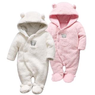 0-12 Months kavkas Baby Girl Pink Snowsuit Winter Jumpsuit Coat Hooded Romper Outwear 0-12 Months kavkas Baby Girl Pink Snowsuit Winter Jumpsuit Coat Hooded Romper Outwear