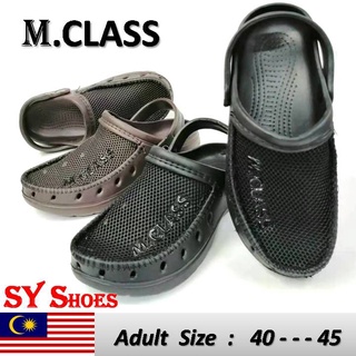 (SY Shoes) MS 9973-1M/310 Adult Clog Shoes/Men Crocs Duet Sport Clog Mules Sandal/Kasut Sarung Lelaki
