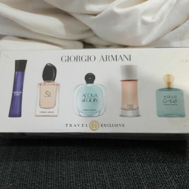 armani perfume travel set