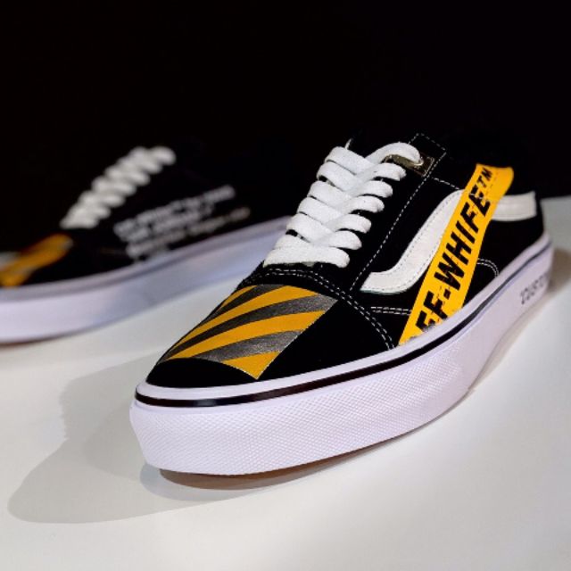 proIsrael: Off White Slip On Vans Custom