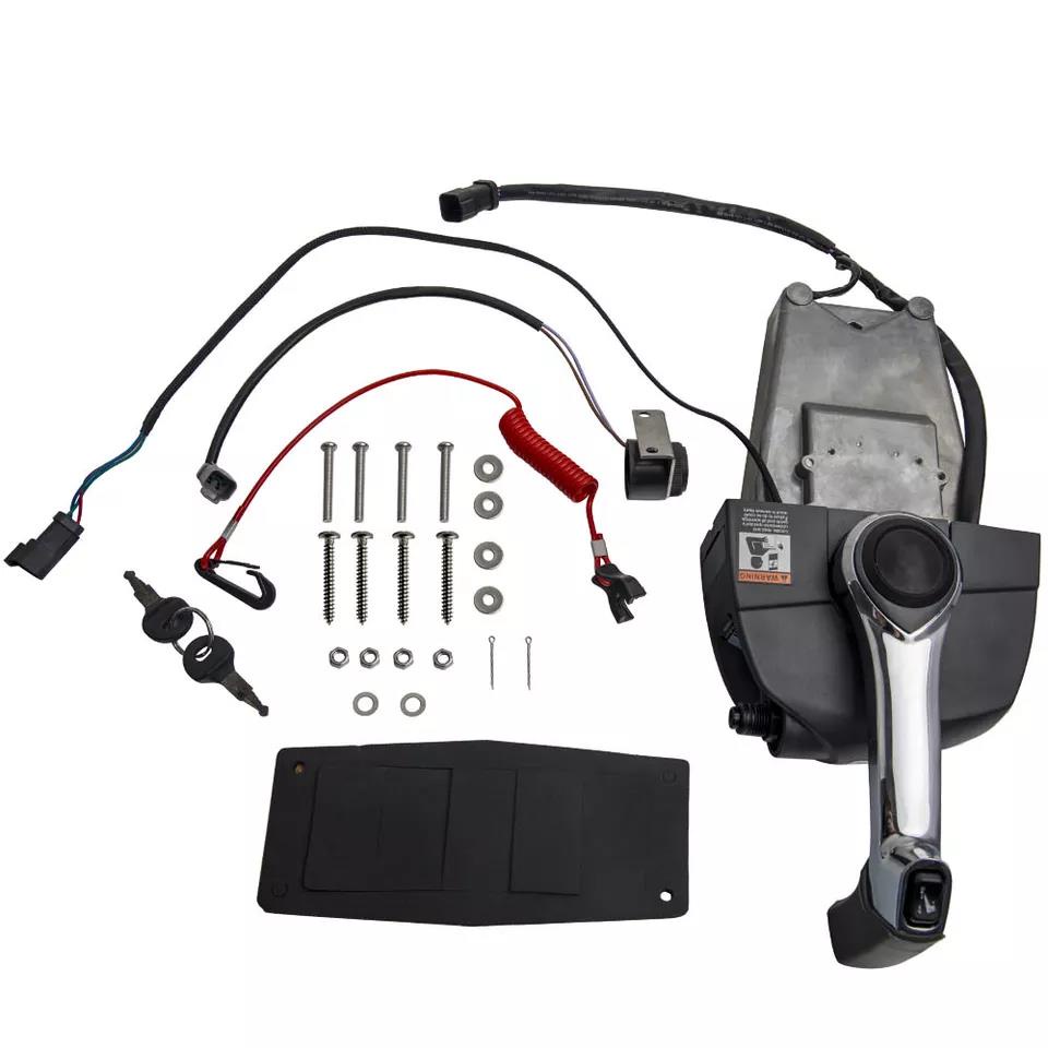 Ignition & Switch Remote Throttle Control Console Kit for Johnson