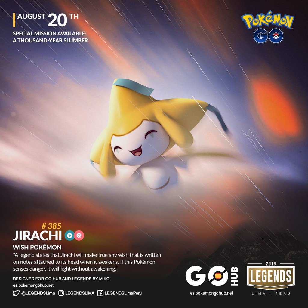 Pokemon GO Jirachi Quest Shopee Malaysia