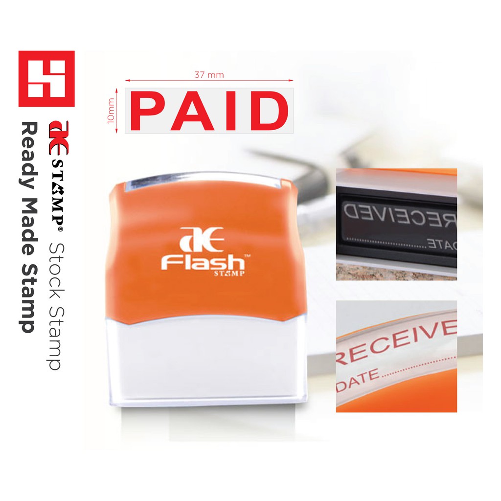Rubber Stamp AE STAMP Stock Stamp Ready Made Stamp Self Ink Shopee