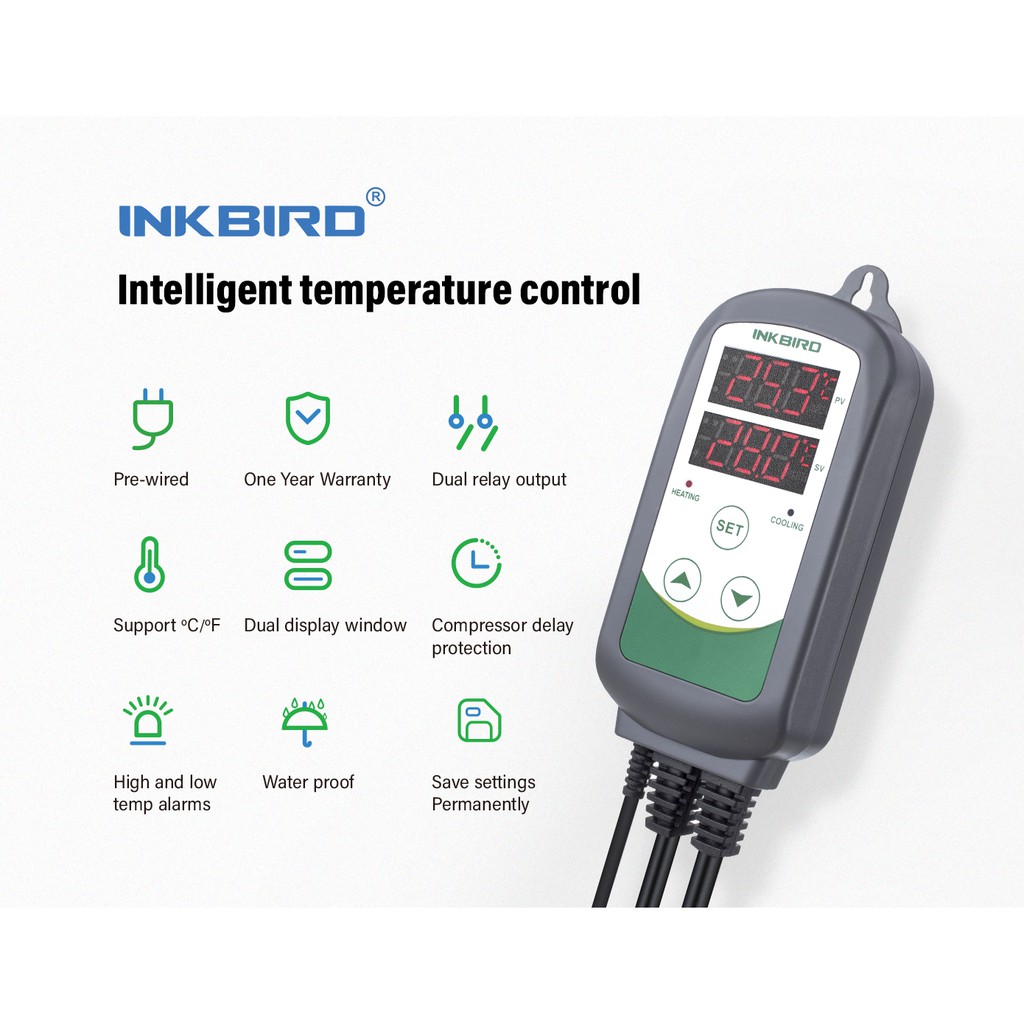 inkbird temp controller