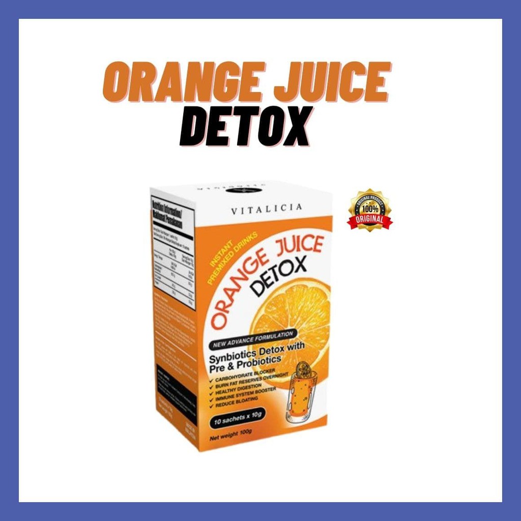 Detox orange juice VITALICIA Orange