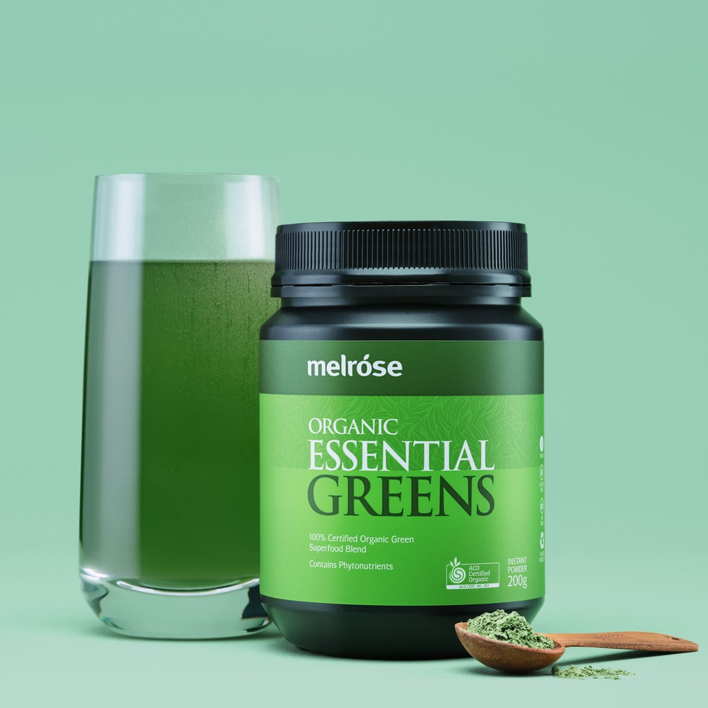 NEW STOCK ARRIVED] AUSTRALIA IMPORTED MELROSE ORGANIC ESSENTIAL GREENS 200G  | Shopee Malaysia