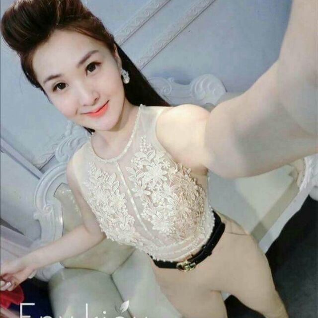 Jump mesh lace with string