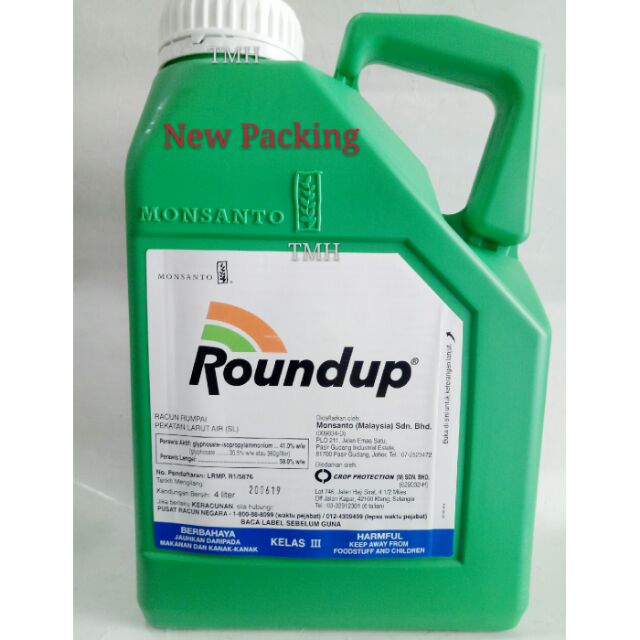 Roundup Racun Rumput 4lt Shopee Malaysia