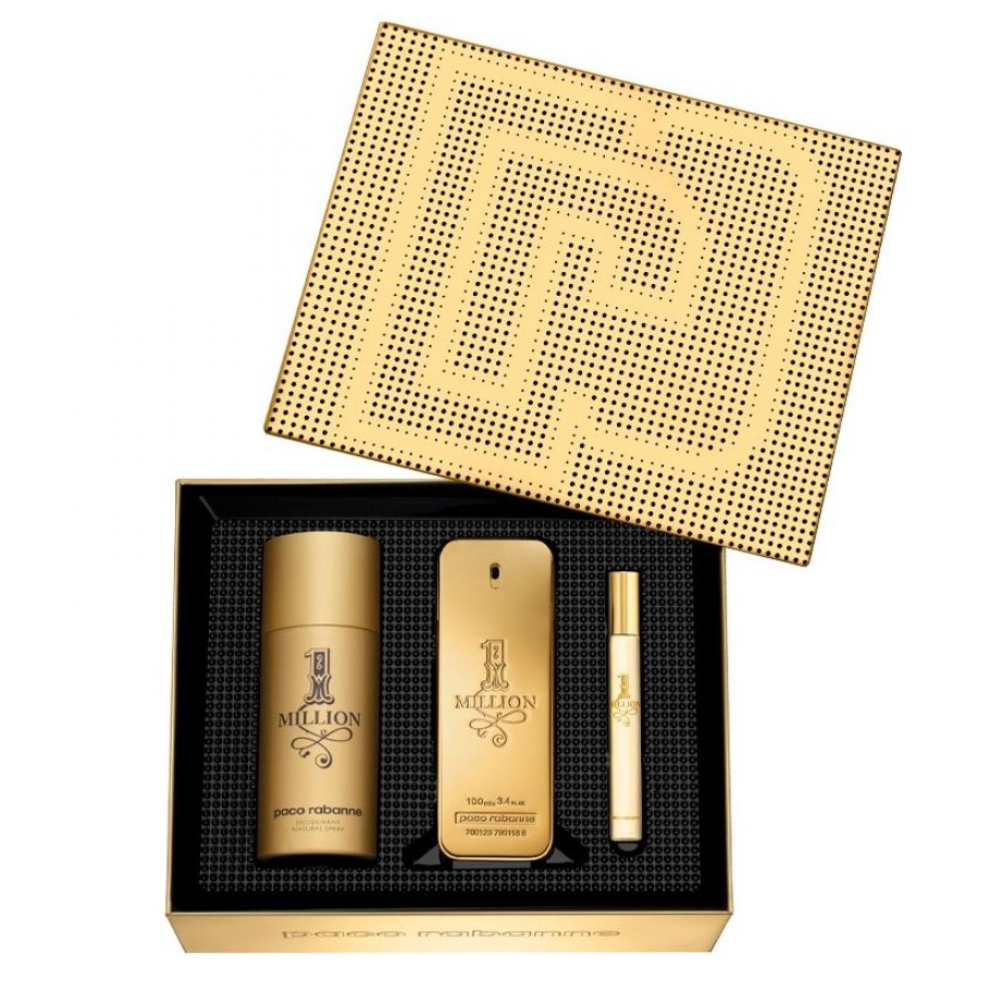 ORIGINAL Paco Rabanne 1 million 100ML EDT Perfume Gift Set | Shopee ...