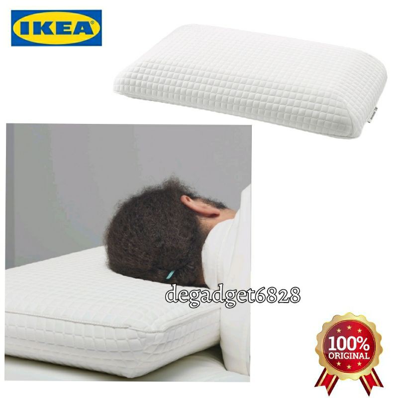 IKEA MJOLKKLOCKA Ergonomic pillow, side/back sleeper 41x71 cm Shopee
