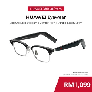 HUAWEI Eyewear | Black | Open Acoustic Design* | Comfort Fit* | Durable Battery Life*