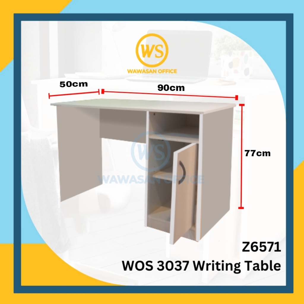 Quality Study Table with Book Shelf / Study Desk / Meja Belajar / Meja