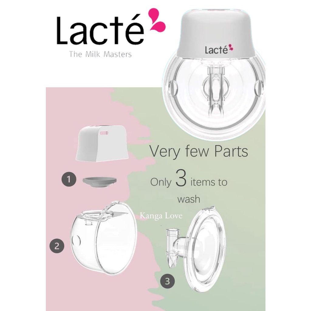[Ready stock] Lacte Nova wearable breast pump accessories