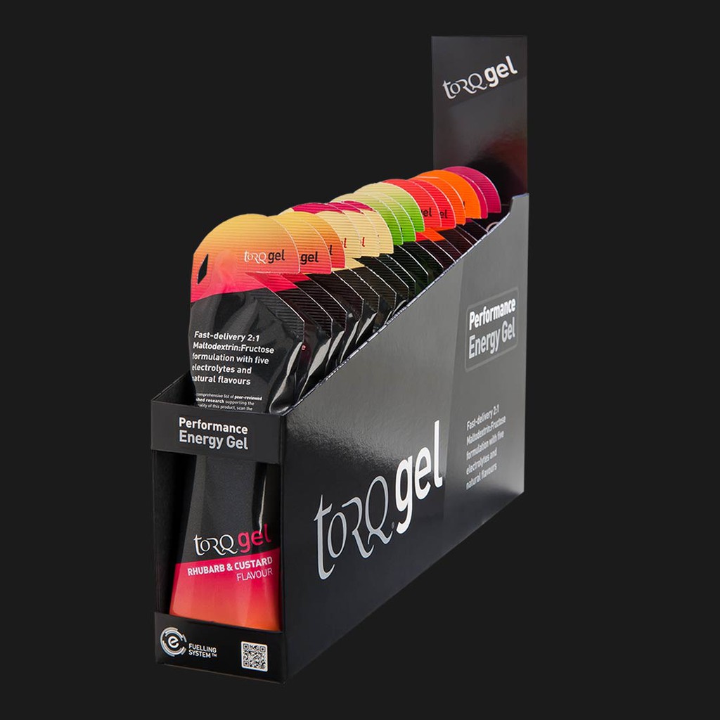 TORQ UK Brand Energy Gels Silky Smooth Easy To Stomach Sachet Drink Fuelling System 45g