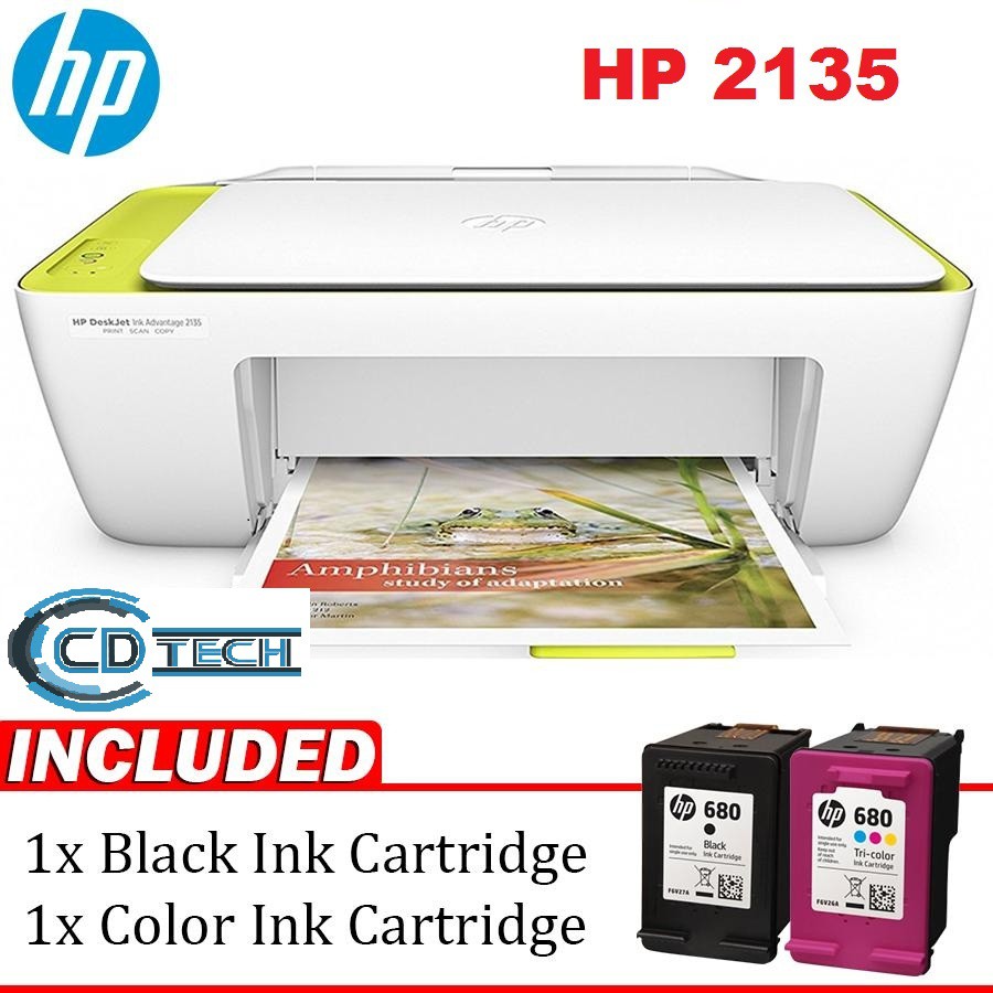 Hp Deskjet Ink Advantage 2135 2676 Wifi All In One Printer Shopee Malaysia 2505