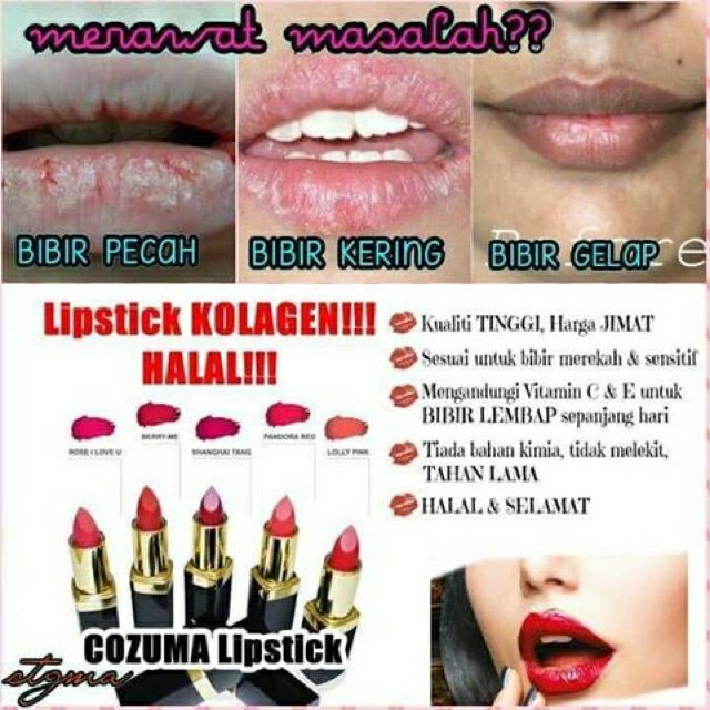 6 Lipstik Paling Best Yang Korang Boleh Beli Di Drugstore