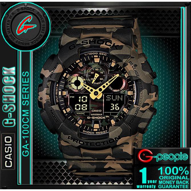 casio g shock ga 100 cm