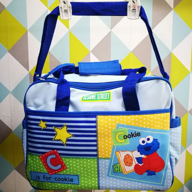sesame street diaper bag
