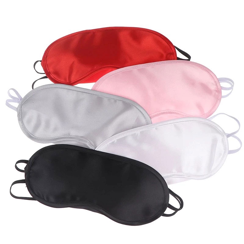 Natural Soft Patch Sleeping Blackout Breathable Eye Mask Blindfolds Eyeshade Relax Cover Penutup Mata Tidur 眼罩