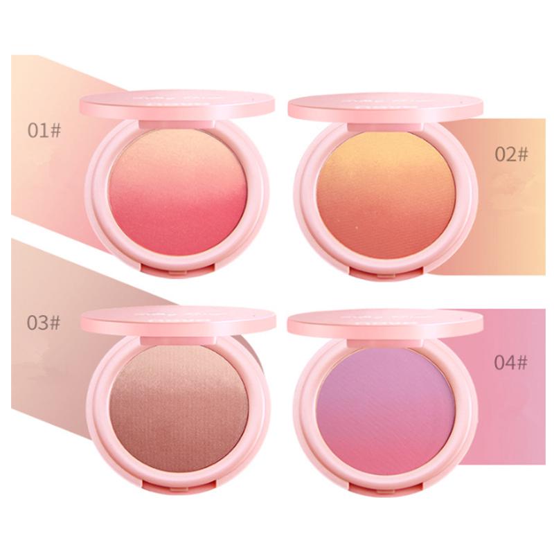 Sweet Pink Gradient blush Nude Makeup Natural Color For Wo 