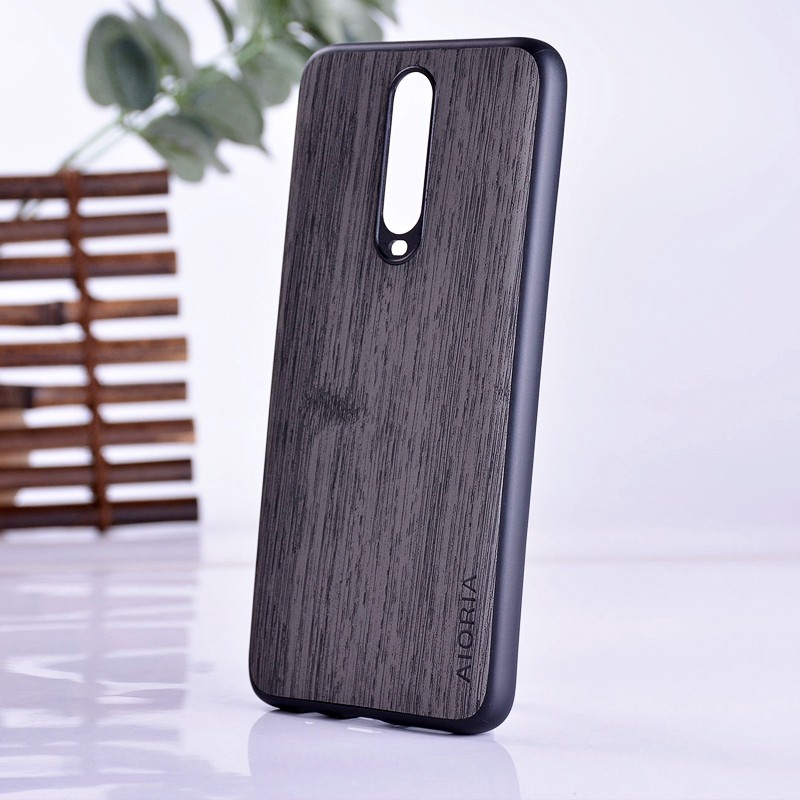 SKINMELEON Xiaomi Casing POCO X2 Case Bamboo Pattern PU Leather TPU Protective Phone Cases