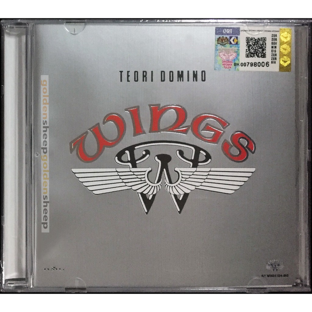 WINGS (AWIE) Teori Domino 1990 BMG ORIGINAL CD Shopee Malaysia