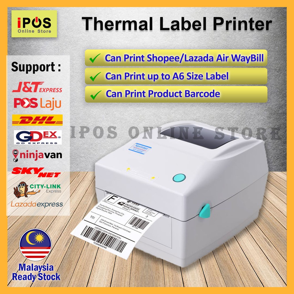 Thermal Label Printer to Print Shopee & Lazada Air Waybill / AWB