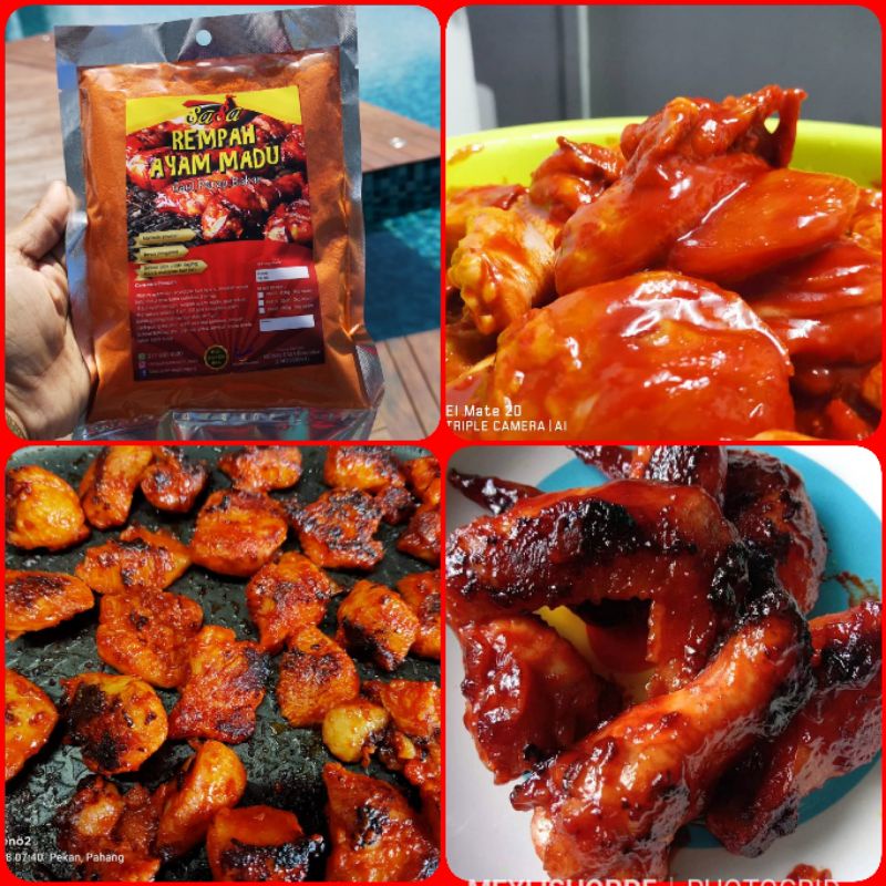 Buy Rempah Ayam Madu Pes Ayam Madu Rempah Ayam Bakar Rempah Bbq Perapan Ayam Madu Seetracker Malaysia