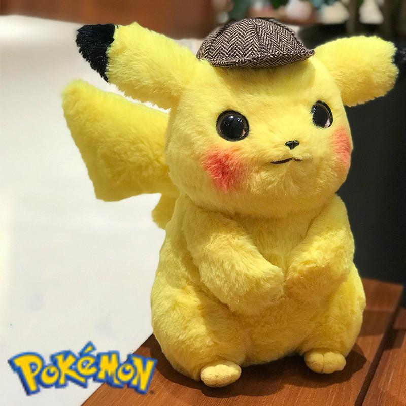 detective pikachu teddy bear