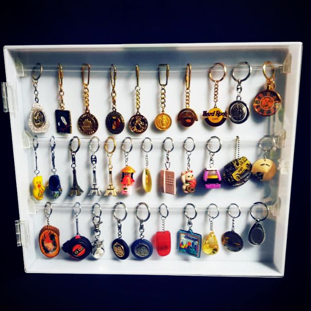 Acrylic Keychains Organize Storage Display Shopee Malaysia