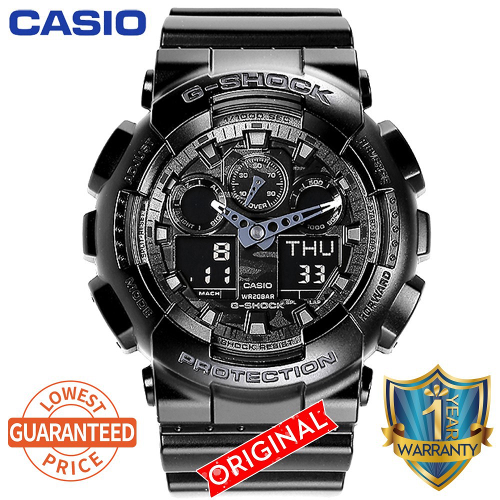 casio g shock wr20bar ga 100