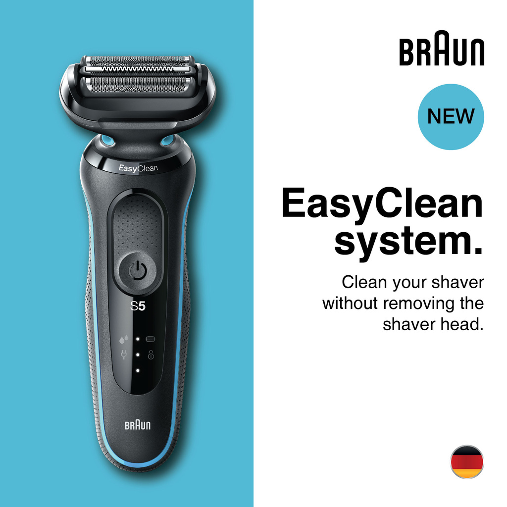 Braun Series 5 Wet And Dry Shaver Mint 50 M1000s Shopee Malaysia