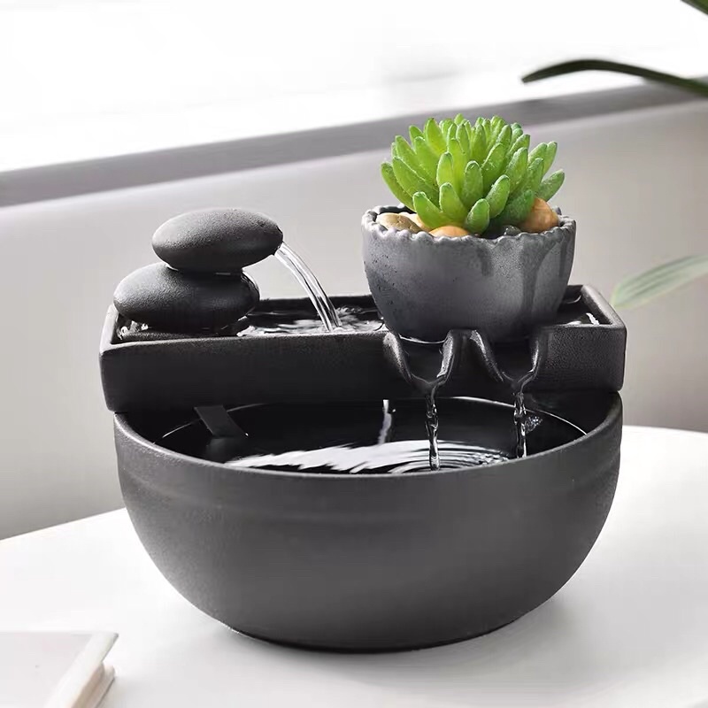 20206 Mini Feng Shui Feature Ceramic Fountain Water | Shopee Malaysia