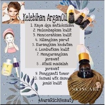 Argan Oil By Aura Rich Beauty Shopee Malaysia