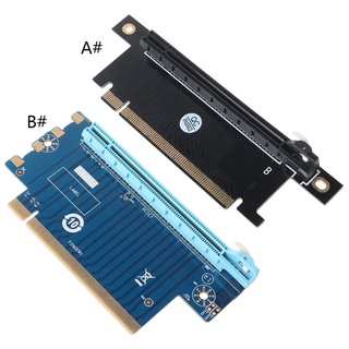 EZDIY-FAB Nuevo PCI Express 16x Flexible Cable Extension Port Adaptadores High Speed Riser Card 90 grados-20cm 