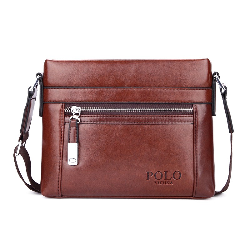 vicuna polo shoulder bag