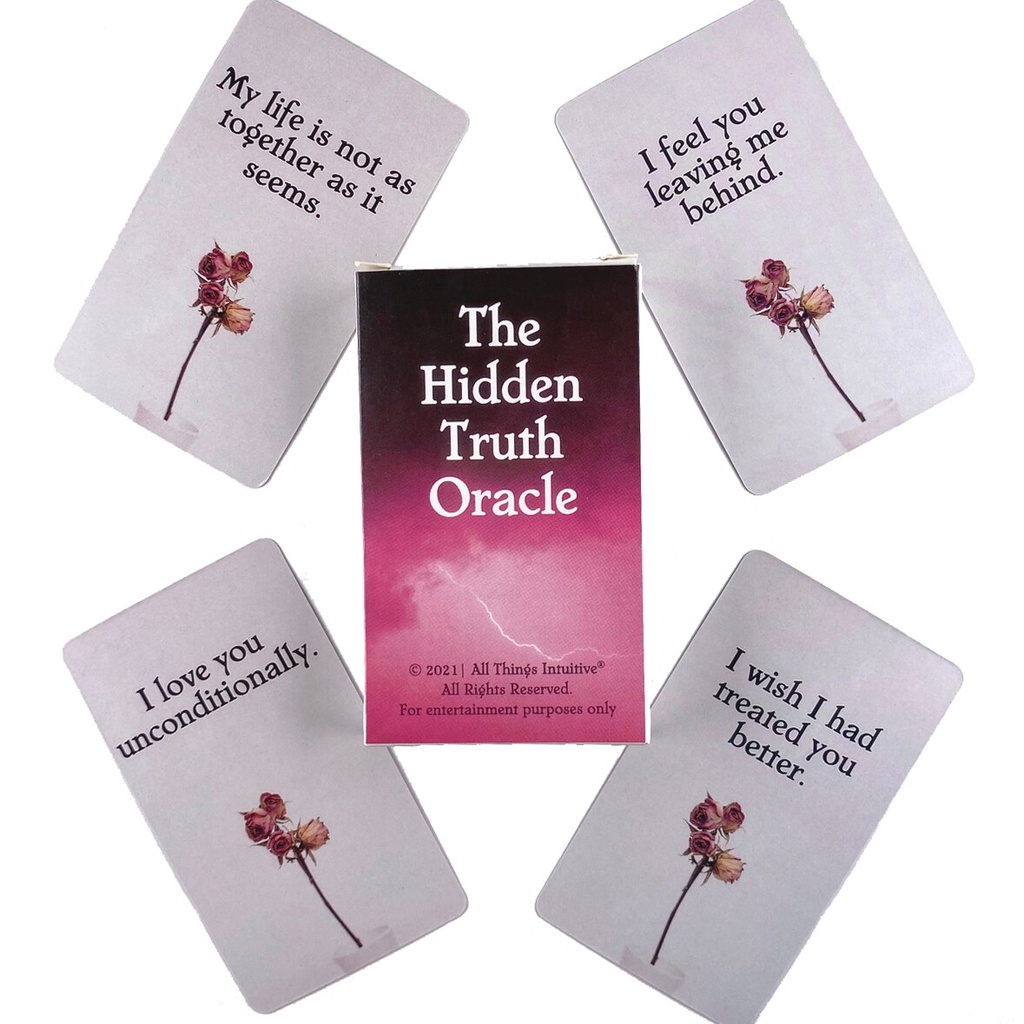 Must Have Hidden Truth Oracle Cards Leisure Party Table Game Fortune-telling Prophecy Tarot Deck - Image 4