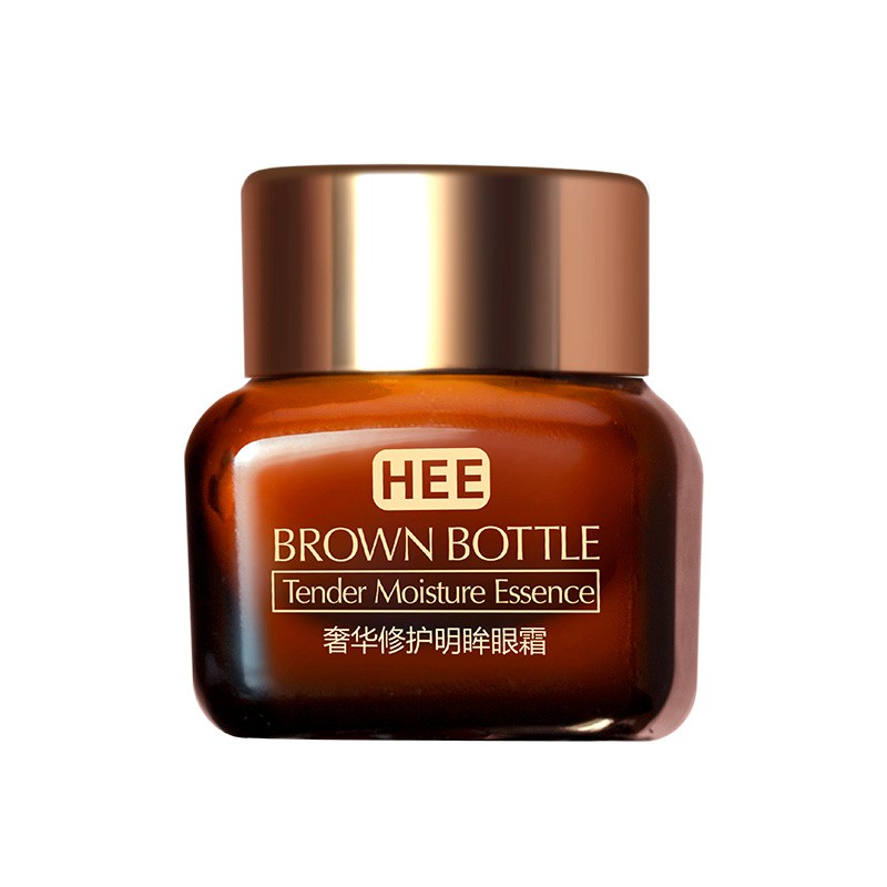 Hee luxury repair eye cream to Dark Circles small brown bottle,eye care  essence, tighten eye, mild repair water