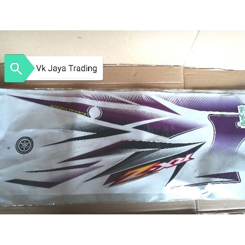 Buy Last One Yamaha Rxz Sticker Body Runcing Colour Purple 1set Seetracker Malaysia